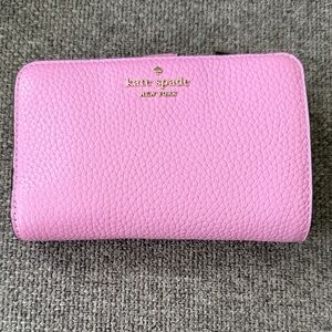 Kate Spade Pink Textured Wallet